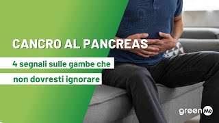 Cancro al pancreas 4 segnali sulle gambe che non dovresti ignorare [upl. by Kent]