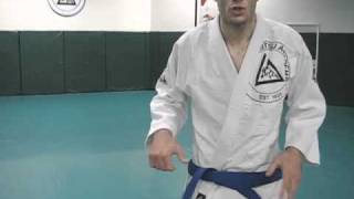 Rener Gracie on How to Tie the Belt [upl. by Eihtak497]