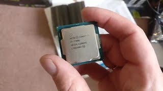 Мои сегодняшние покупки Intel i7700k и другое [upl. by Nylecaj]