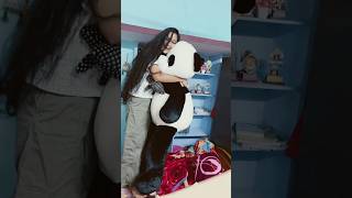 Cute panda teddy bear 🧸 birthday gift 🎁💥birthday birthdaycelebration telugu hellomamass [upl. by Bunow]