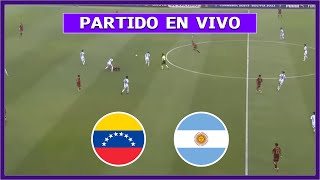 🔴 VENEZUELA vs ARGENTINA EN VIVO ⚽ MESSI vs RONDÓN  ELIMINATORIAS RUMBO AL MUNDIAL 2026 [upl. by Aramad625]