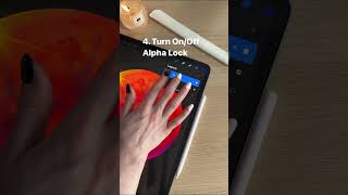 5 useful gesture shortcuts on Procreate [upl. by Tare]