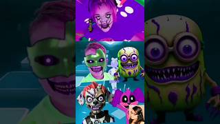 Vlad and Niki Scary 🆚 Daina and Roma X Coffin Dance Tiles Hop EDM Rush tileshop youtubeshorts [upl. by Nemzzaj52]