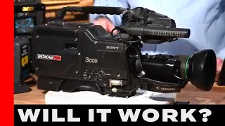 Sony BVW300a BetacamSP JVC GRS707 SVHS Camcorder and MORE [upl. by Giuditta]