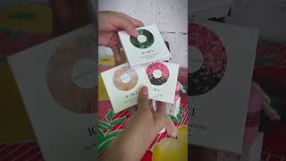 Unboxing pupilentes de ICOICE 👁️ icoice unboxingasmr [upl. by Chaworth538]