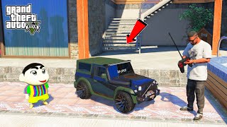 Franklin amp shinchan Buy Mini RC Modified Thar in GTA 5  JNK GAMER [upl. by Melanie202]