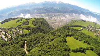 Dent de Crolles is a nice tracking jump  02062017 [upl. by Neelyahs]