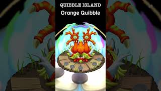 Orange Prismatic Quibble on Quibble Island mysingingmonsters shorts fyp msm music games [upl. by Bricker]