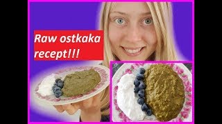 Rawfoodvegansk ostkaka med rönnblad [upl. by Giark]