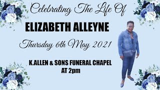 The Funeral Service Of Elizabeth Alleyne [upl. by Anawed882]