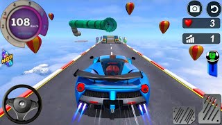 Impossible Car Stunts Driving 3D GT Car Stunt Racing Game Android Gameplaygame [upl. by Teodora49]