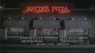 1991 Mazzios Pizza Commercial  Evansville IN [upl. by Angrist]