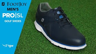 FootJoy Mens Pro SL Golf Shoes [upl. by Suirtimed294]