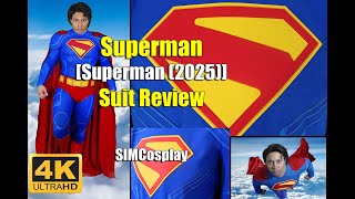 Superman Superman 2025 SIMCosplay Suit Review [upl. by Anedal610]