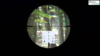 Sightron SII 624x42 AO Reticle Mil Dot subtensions [upl. by Eahs]