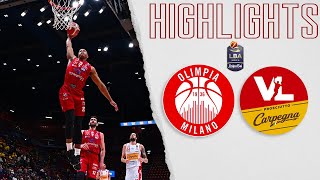 Olimpia Milano  Pesaro Highlights [upl. by Hctim]