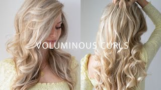 HOW TO VOLUMINOUS CURLS LONG LASTING ✨ Everyday Curls [upl. by Asset]