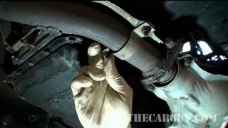 How To Fix Exhaust Rattles  EricTheCarGuy [upl. by Ahsikym]