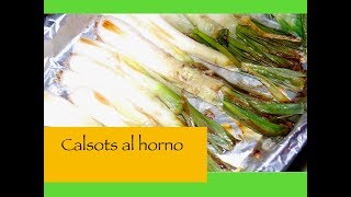 Calsots al horno [upl. by Helfant522]