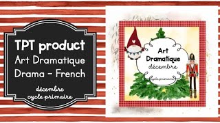 DRAMA December Art Dramatique FRENCH [upl. by Notyep]