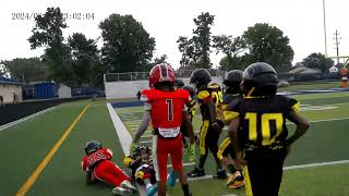 Elyria MIni Pioneers 9U Vs Lorain Steelmen [upl. by Norrehc346]