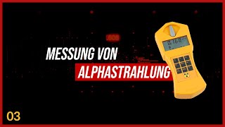 Messung von Alphastrahlung  RadonTec [upl. by Gilberto575]