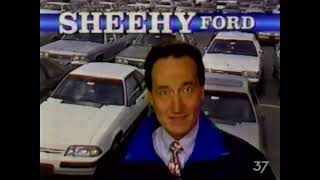 1992 Sheehy Ford Dealership Commercial Phila WGBS Philly 57 Matinee Movie 12792 [upl. by Keefer701]