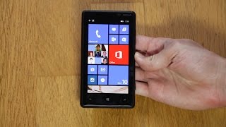 Nokia Lumia 820 Windows Phone 81 [upl. by Ias]