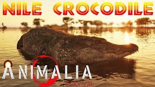 Nile Crocodile New Playable in Animalia  African Wildlife Survival Game [upl. by Kelby]