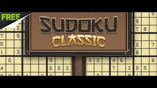 Sudoku Classic  Free to Play  Gameplay [upl. by Beilul]