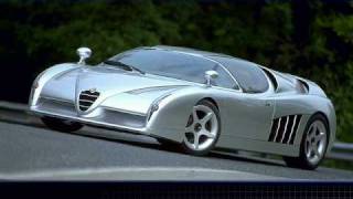 Alfa Romeo Italdesign Scighera Presentation [upl. by Gollin]