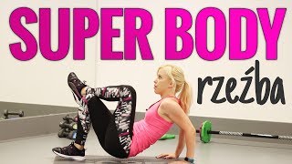 Trening SUPER BODY RZEĹšBA  Codziennie Fit [upl. by Bidle382]