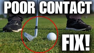 How to Stop Hitting Behind the Golf Ball Once and For All [upl. by Arlana]