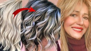 MELHOR COR DE TINTA PARA MECHAS INVERSAS e Cobrir Branco HairTutorial [upl. by Veedis]