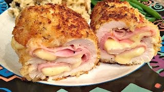 Chicken Cordon Bleu Recipe • A Great Classic 😍 👨‍🍳  Episode 120 [upl. by Quincey894]