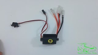 Desempaque ESC RC 320A Para Motor Con Escobillas [upl. by Sucul]