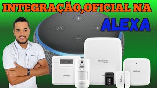 Primeira CENTRAL DE ALARME INTELBRAS Com Integração Oficial na ALEXA AMT8000 PRO [upl. by Kotto511]