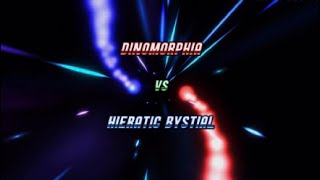 YuGiOh Master Duel HIERATIC BYSTIAL vs DINOMORPHIA [upl. by Drofub917]