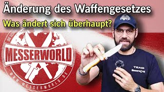 Änderung des Waffengesetzes  Was bleibt noch legal in Deutschland [upl. by Sivartal443]