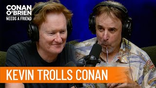 Kevin Nealon Feels quotObligatedquot To Be On Conans Podcast  Conan OBrien Needs A Friend [upl. by Haseefan]