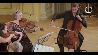 W A MOZART  String Quartet No 22 in Bflat major K 589  Larghetto Engegård Quartet live [upl. by Diet]