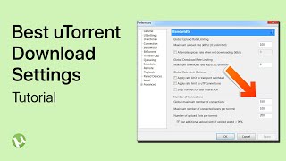 Best uTorrent Settings to Speed Up Downloads in 2024 [upl. by Enidanreb855]