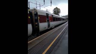 LNER Class 801210 passing Cambuslang station operating 5S08 Edinburgh Waverly  Glasgow Central [upl. by Madlin606]