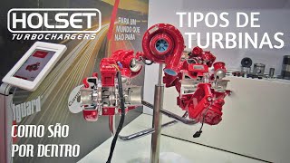 Tipos de TURBOS Como são por dentro Holset Turbochargers na Autopar 2022  Feira Automotiva [upl. by Janus]