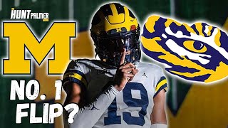 Is No 1 QB LSU Commit Bryce Underwood Flipping To Michigan [upl. by Tiffie552]