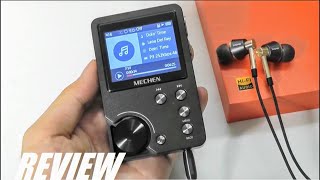 MECHEN M30 HiFi MP3 플레이어는 뛰어난 사운드를 제공하고 손실 없는 오디오 파일을 재생하며 명확하고 직관적인 메뉴를 제공하며 64GB 메모리 카드가 기본 제공됩니다 [upl. by Oika481]