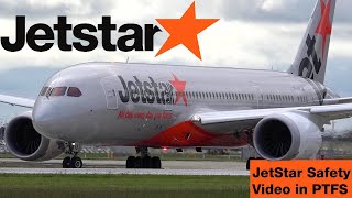 JetStar Safety Video in PTFS [upl. by Robinette871]