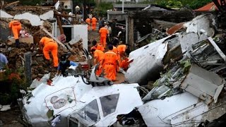 Death toll hits 48 after Taiwan plane crash [upl. by Elaen970]