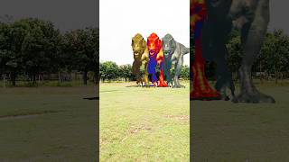 Big Dinosaur chase TRex chasing part 573 shorts dinosaur youtube dinosaurs youtubeshorts [upl. by Attehcram]