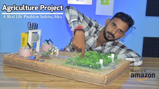 How to Make Drip Irrigation Project  Agriculture Model Science Project agriculture diy science [upl. by Oiretule595]